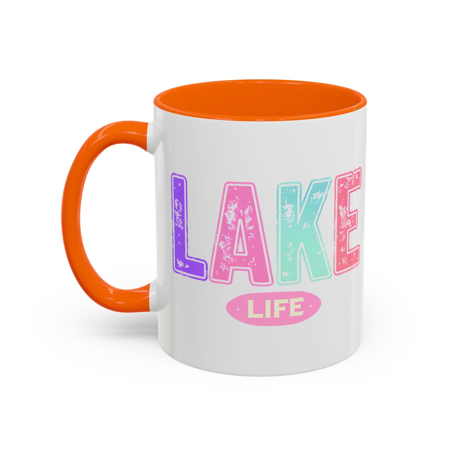 Lake Life Accent Coffee Mug, Great Lakes Mug, Michigan Gifts, Lake Vibes, Modern Mug, Lake House Gifts, Lakehouse Decor