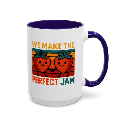 Humorous Strawberry Jam Coffee Mug, Summer Vibes Mug, Strawberry Mug, Food Humor Mug, Hilarious Mug, Gift Idea