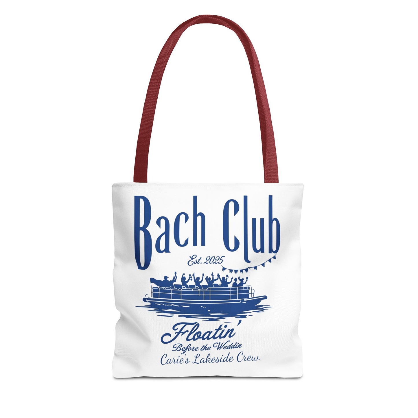 Personalized Lake Bach Club Tote Bag, Bride Tote Bag, Bridesmaid Tote Bags, Hen Party Favors, Girls Trip Gifts