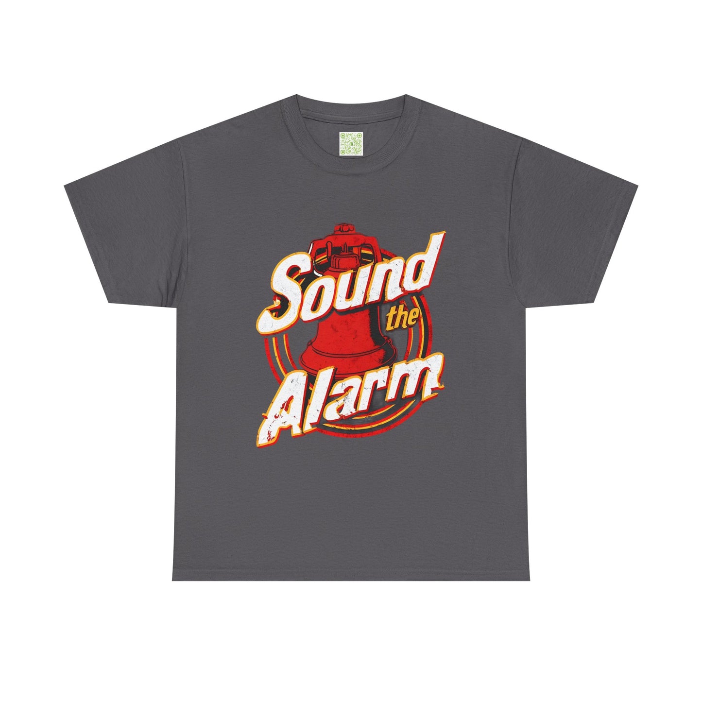 Sound the Alarm Firefighting Hero Tee , Bold Graphic Firefighter T-Shirt, Casual Everyday Wear, Unique Gift for Firefighting Fans