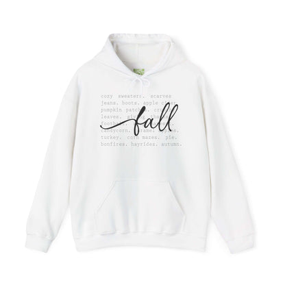 Cozy Fall Vibes Unisex Hoodie, Sweater Weather, Warm Apparel, Happy Fall, It's Fall Y'all, Autumn Aesthetic