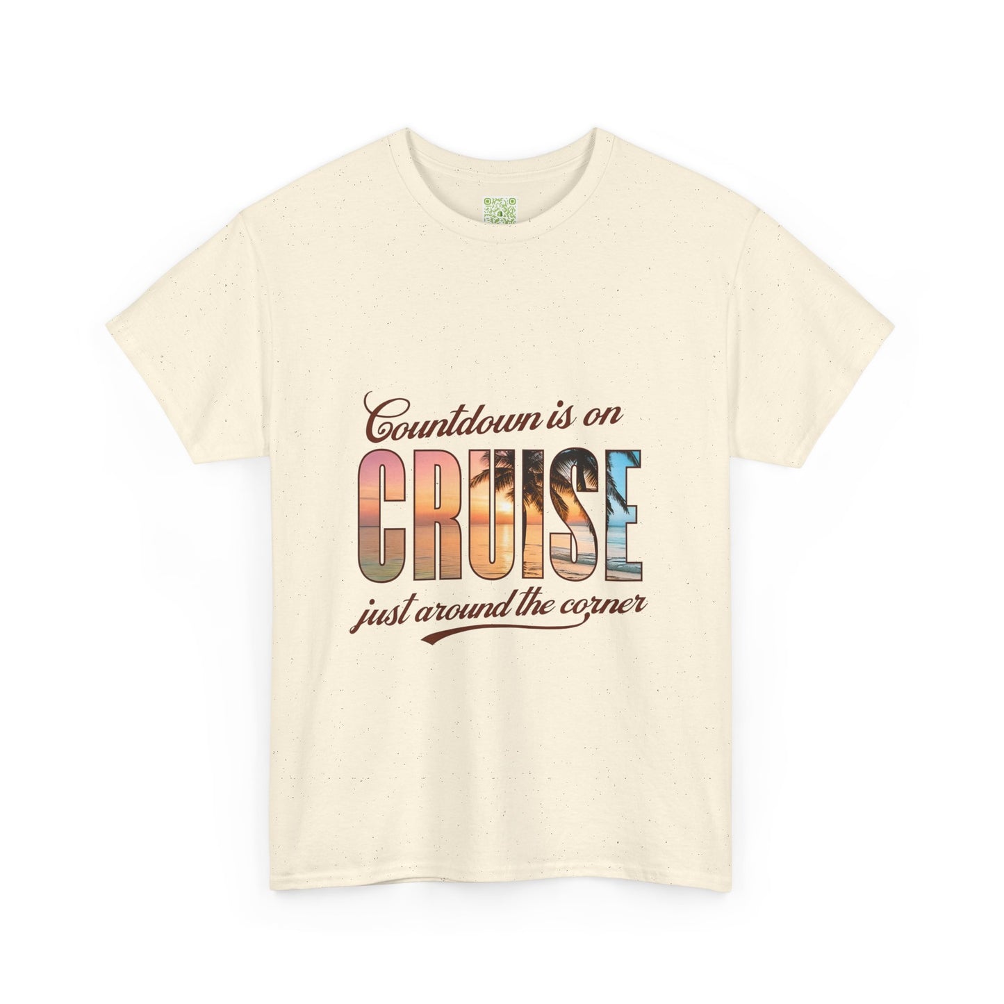 Cruise Countdown Heavy Cotton Tee, Cruise Squad 2025 Shirt, Family Vacation 2025 Tee, Family Cruise Shirt, Custom Travel Shirt