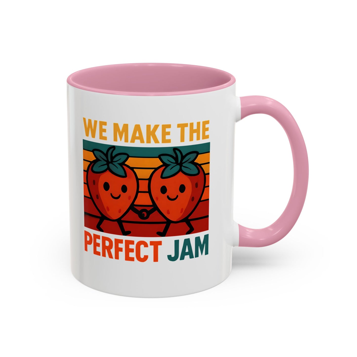 Humorous Strawberry Jam Coffee Mug, Summer Vibes Mug, Strawberry Mug, Food Humor Mug, Hilarious Mug, Gift Idea