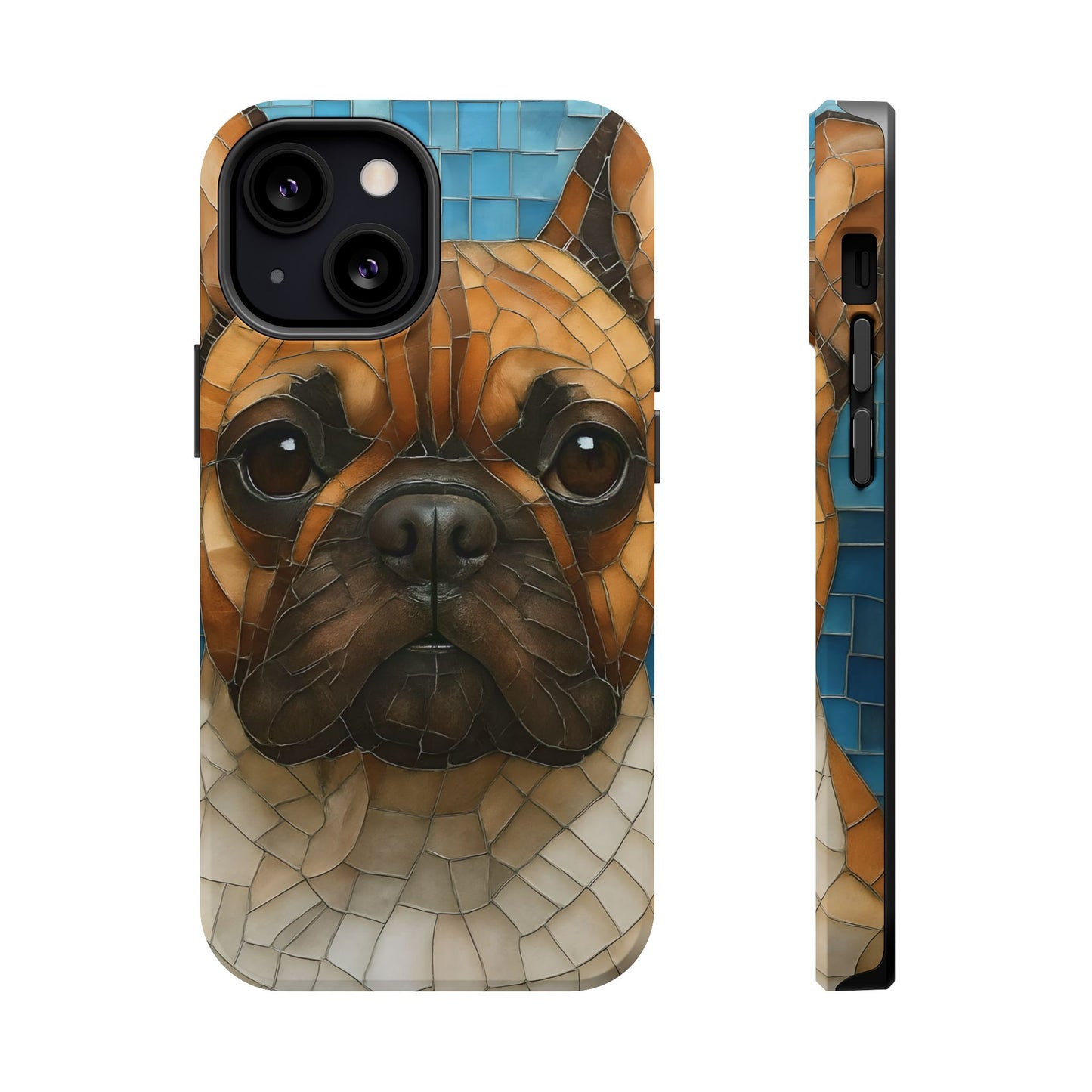 French Bulldog Mosaic Phone Case, French Bulldog Art, Dog iPhone Case, Frenchie Mom, French Bulldog Gift, Dog Lover