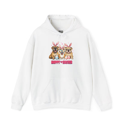 Easter Dog Lovers Hoodie , Cute Bunny Pup Sweatshirt, Cozy Unisex Spring Hoodie, Fun Easter Gift for Pet Owners