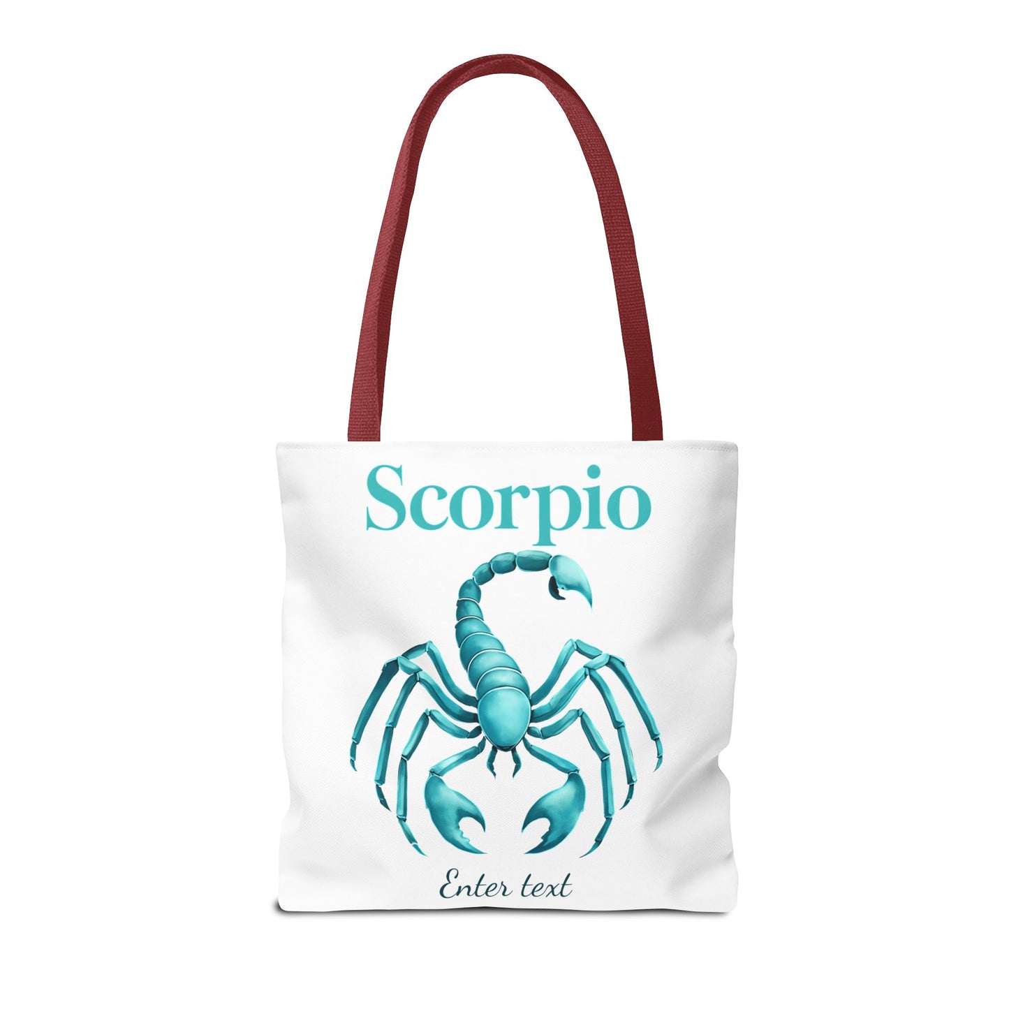 Scorpio Zodiac Personalized Tote Bag, Custom Scorpio Gift, Astrology Tote, Birth Month Gift, Scorpio Sign Present