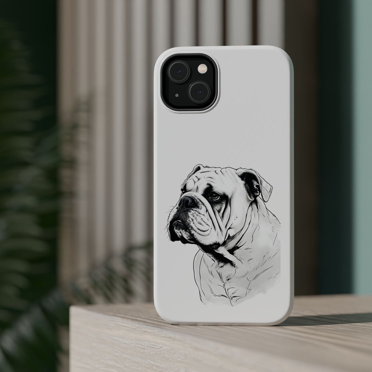 Bulldog Magnetic Tough Cases - Durable Phone Protection, Pet Lovers Gift, Animal Accessories, Unique Design, Personalized Tech