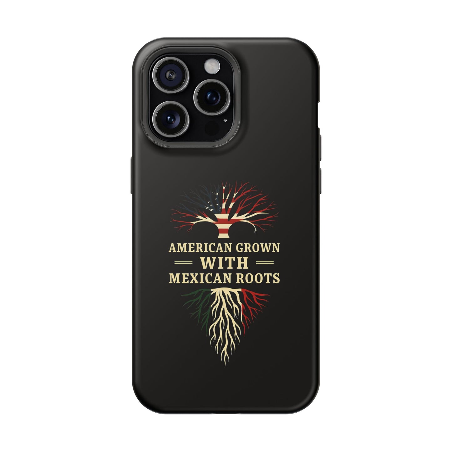 American Grown Magnetic Phone Case, Custom Tough Phone Cover, Unique Phone Accessory, Gift for Her, Multicultural Pride