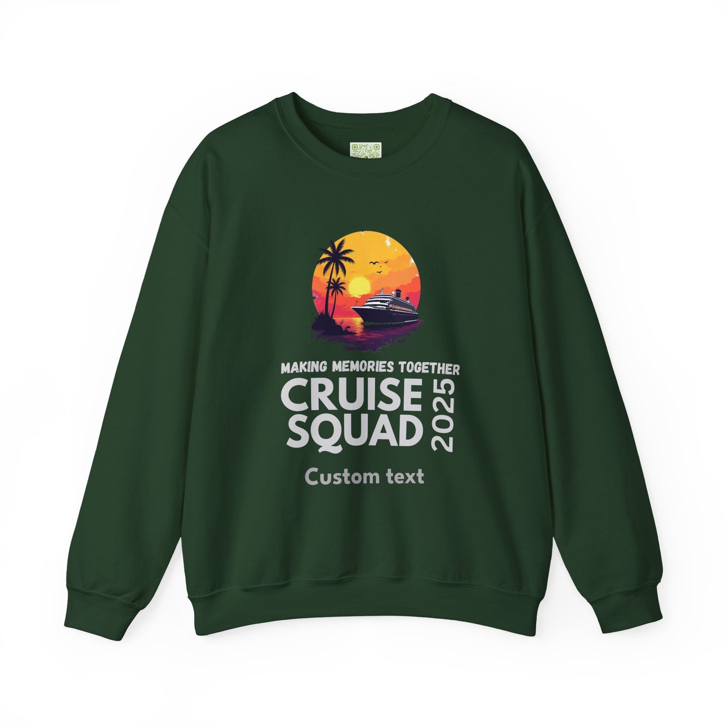 Personalized Cruise Squad 2025 Sweatshirt, 2025 Cruise Sweatshirt, Family Cruise Sweatshirt, Custom Cruise Apparel, Cruise Gifts