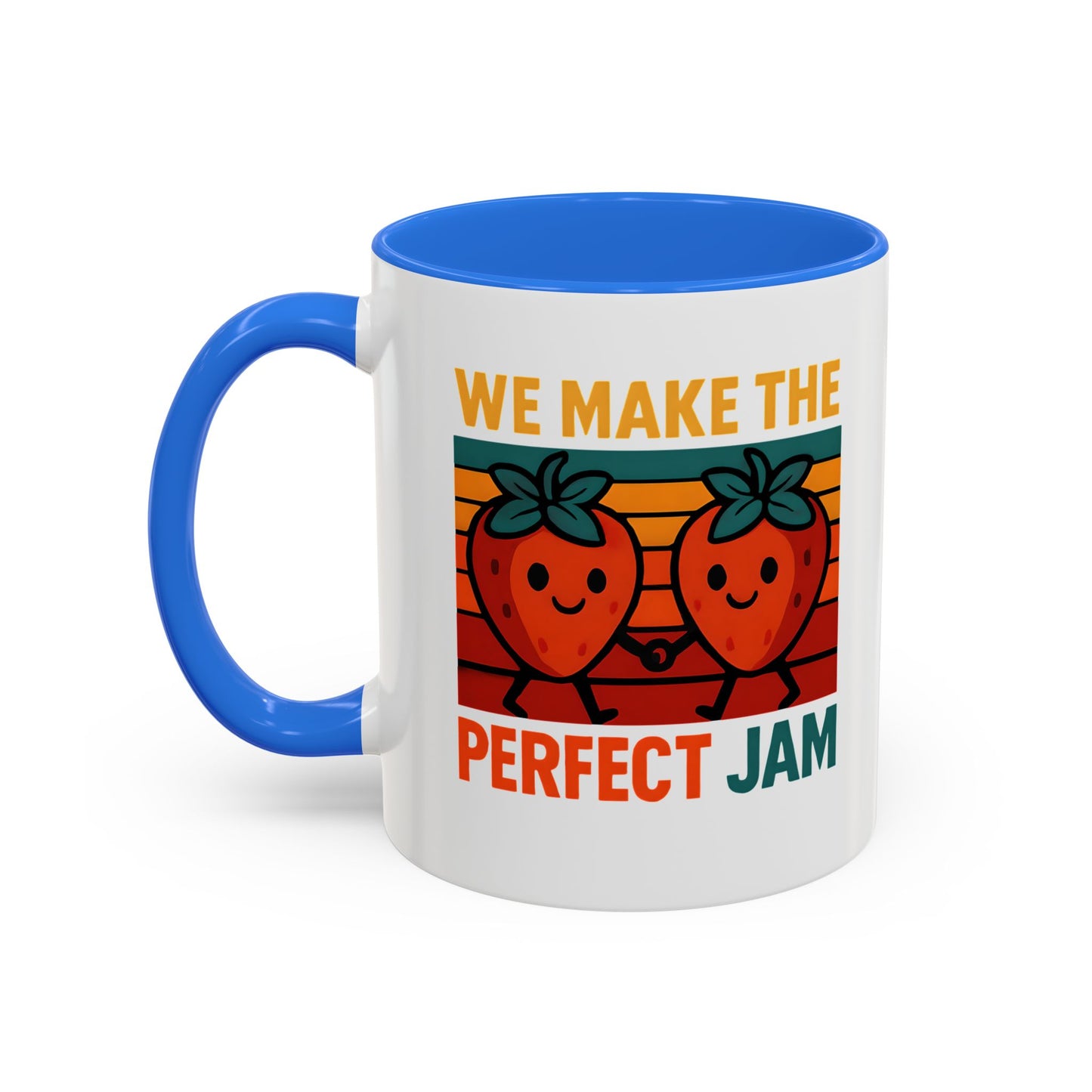 Humorous Strawberry Jam Coffee Mug, Summer Vibes Mug, Strawberry Mug, Food Humor Mug, Hilarious Mug, Gift Idea