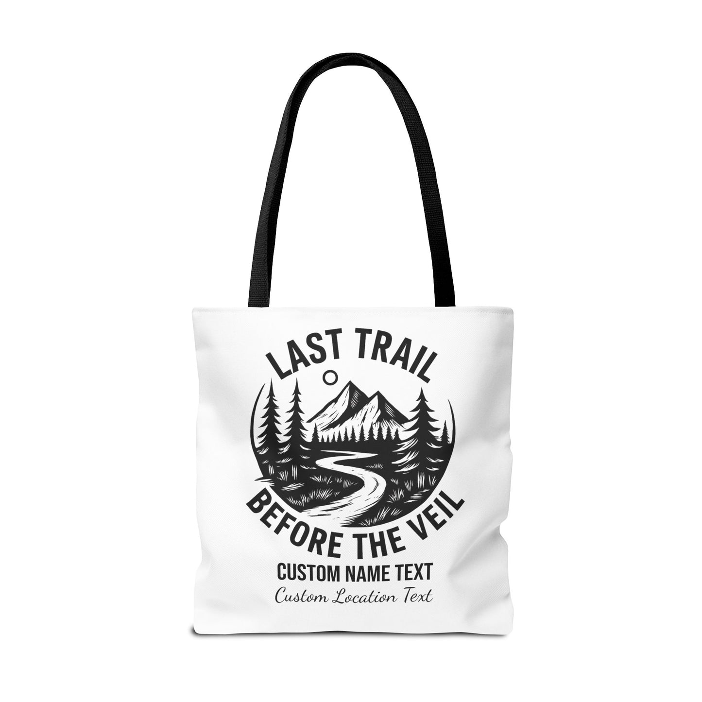 Bachelorette Last Trail Before the Veil Tote, Bride Tote Bag, Bridesmaid Tote Bags, Hen Party Favors, Bride Squad
