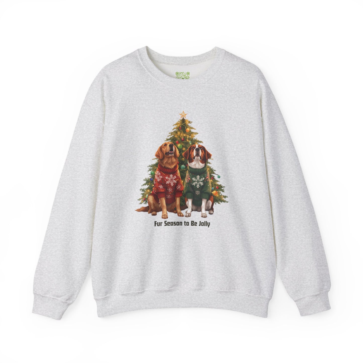Festive Pet Sweatshirt - Perfect for Holidays, Dog Lovers, Cozy Gatherings, Gift for Pet Parents, Casual Winter Wear