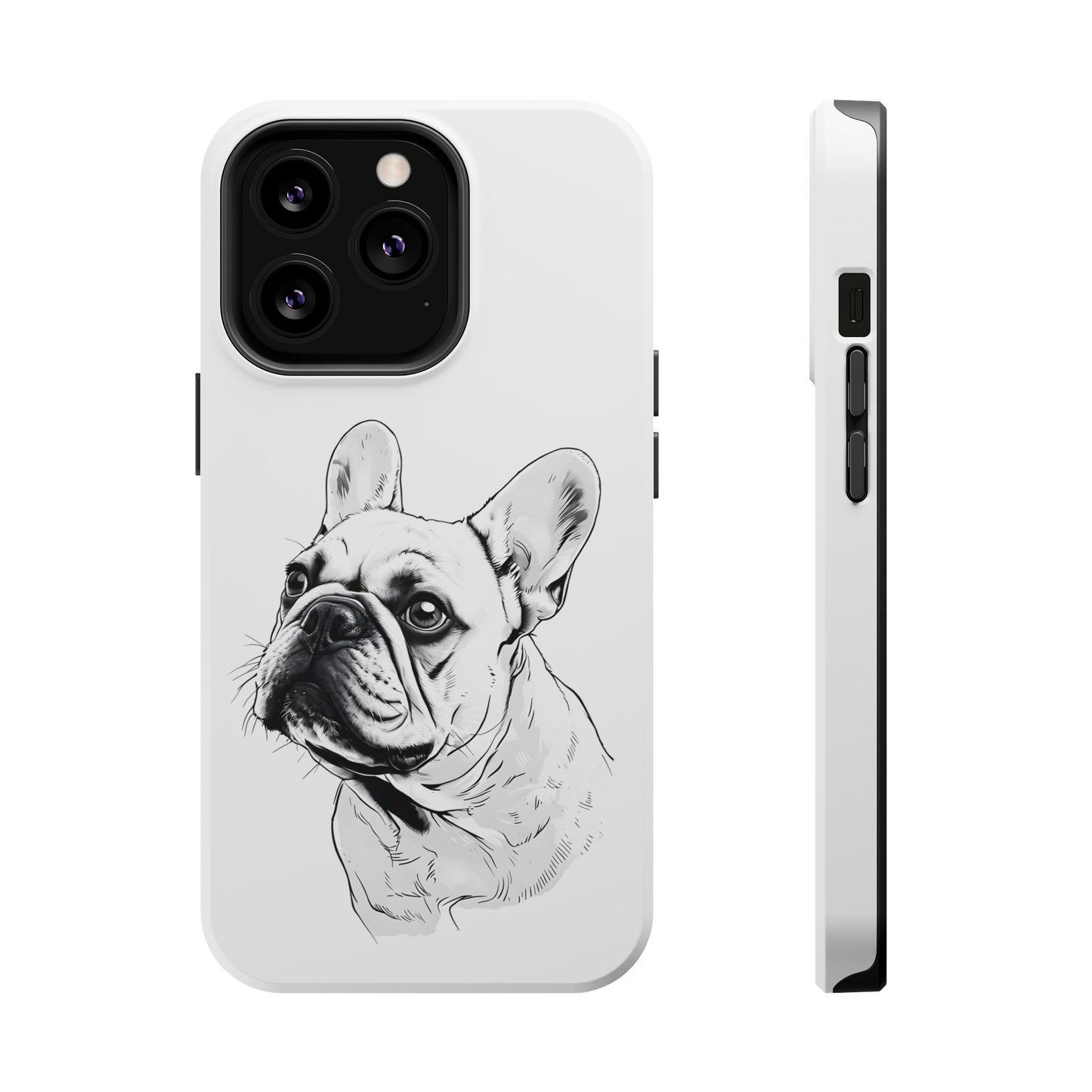 French Bulldog Magnetic Phone Case, Custom Pet Case, Durable Phone Accessories, Gift for Dog Lovers, Unique Phone Protection