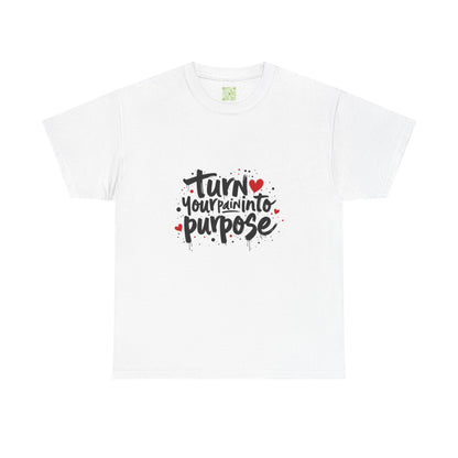 Enneagram Four Shirt, Turn Pain into Purpose Tee, Personality Type 4, Enneagram 4 Tee, Self Growth, Enneagram Types Gift