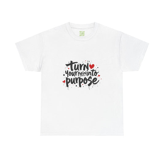 Enneagram Four Shirt, Turn Pain into Purpose Tee, Personality Type 4, Enneagram 4 Tee, Self Growth, Enneagram Types Gift