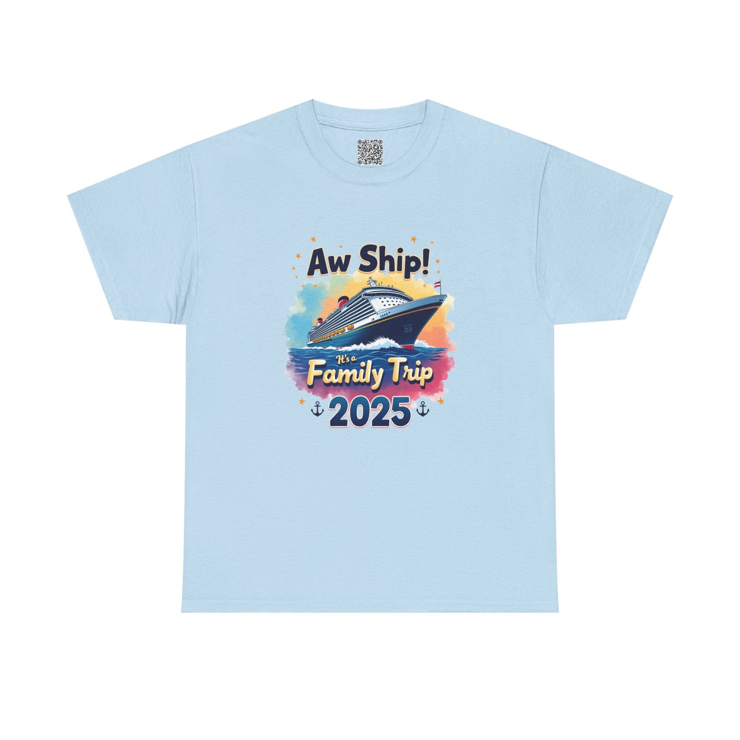 Aw Ship! Family Trip 2025 Shirt, Cruise Squad Shirt, Family Vacation 2025, Cruise Vacation, Personalized Shirts