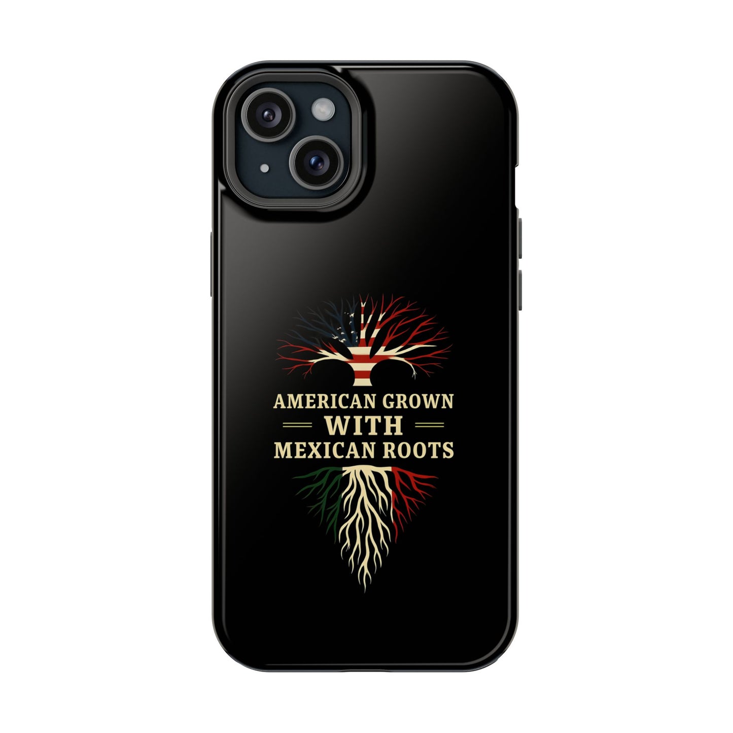 American Grown Magnetic Phone Case, Custom Tough Phone Cover, Unique Phone Accessory, Gift for Her, Multicultural Pride