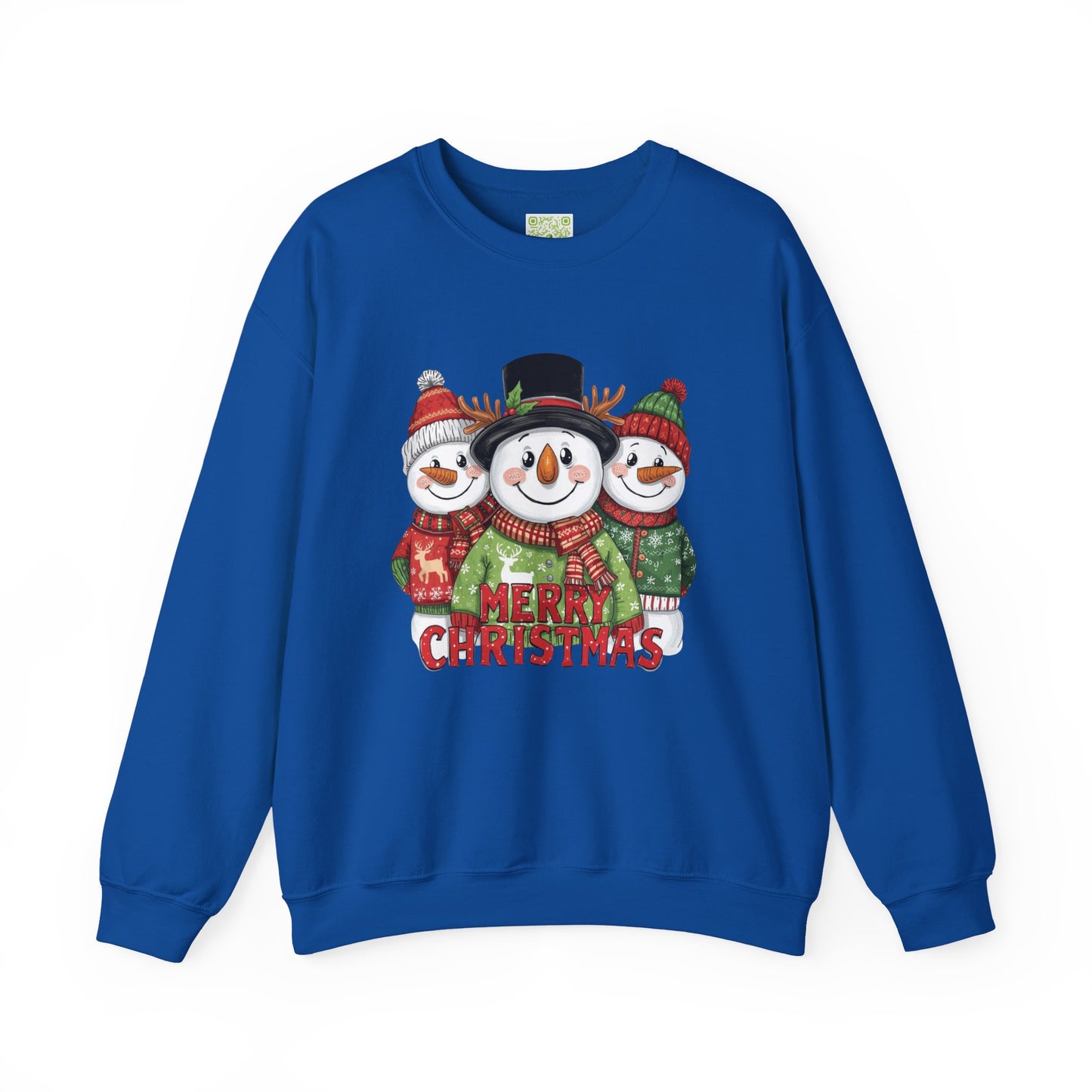 Merry Christmas Snowman Sweatshirt, Funny Snowman Shirt, Snowman Apparel, Cute Let It Snow Top, Snowman Lover Gift, Snowman Gift For Her, Kitschy Christmas Gift