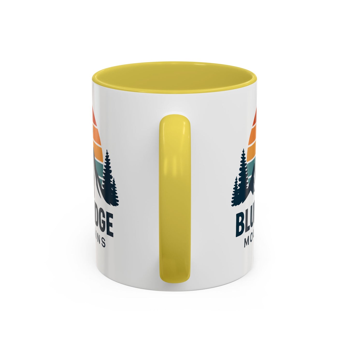 Blue Ridge Mountains, One Happy Camper, Accent Coffee Mug, Blueridge Mug, Blue Ridge Parkway, Camping Coffee Mug, Camping Gift