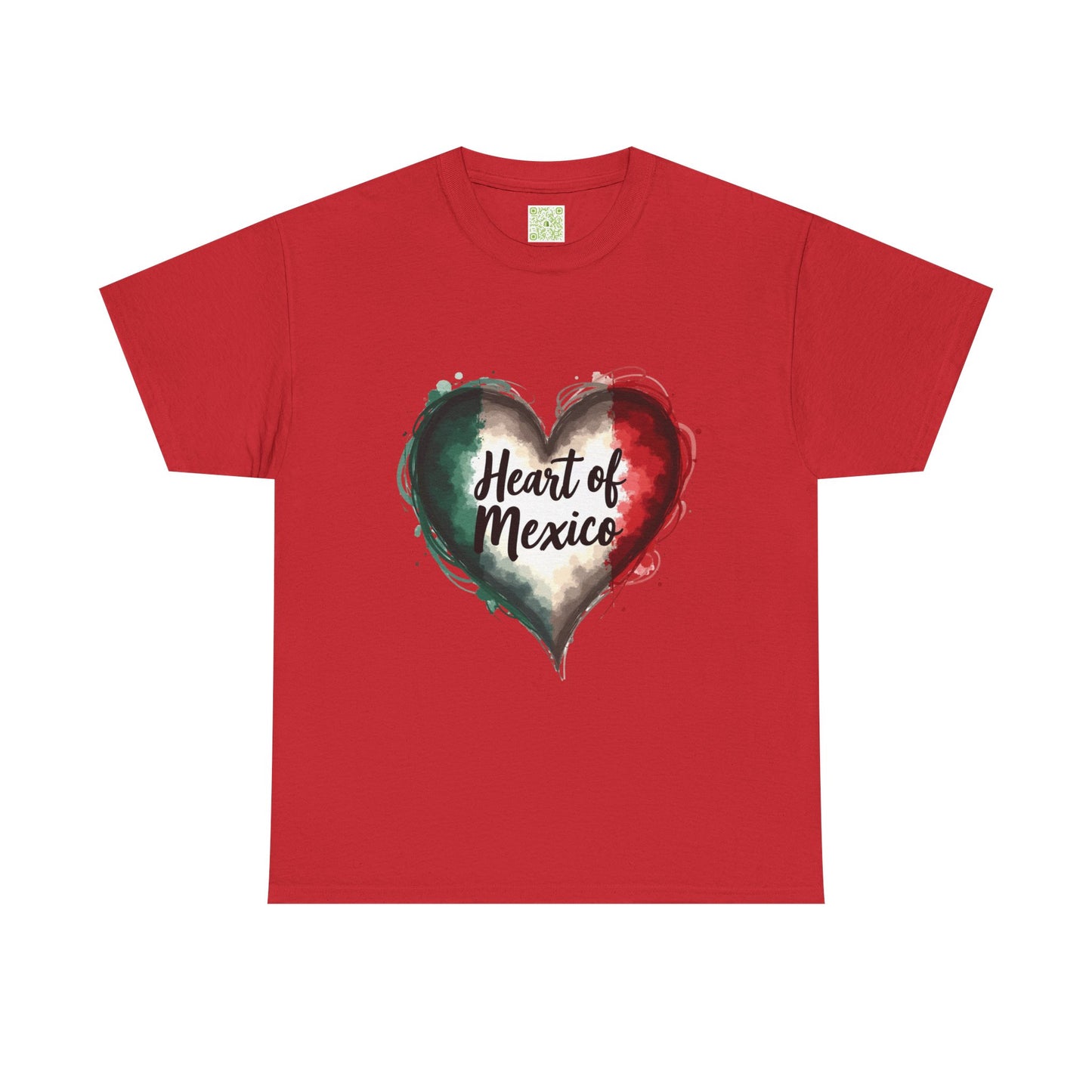 Viva la Vida Heart of Mexico Tee, Unisex Cotton Tee, Celebrate Mexican Heritage, Cinco de Mayo, Gift for Culture Lovers, Mexican Pride Tee
