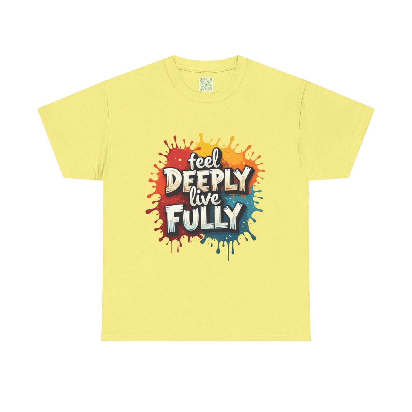 Enneagram  Type 4 Feel Deeply Live Fully Tee, Enneagram Gift, Individualist T-Shirt, Graphic Tshirt, Enneagram Merch