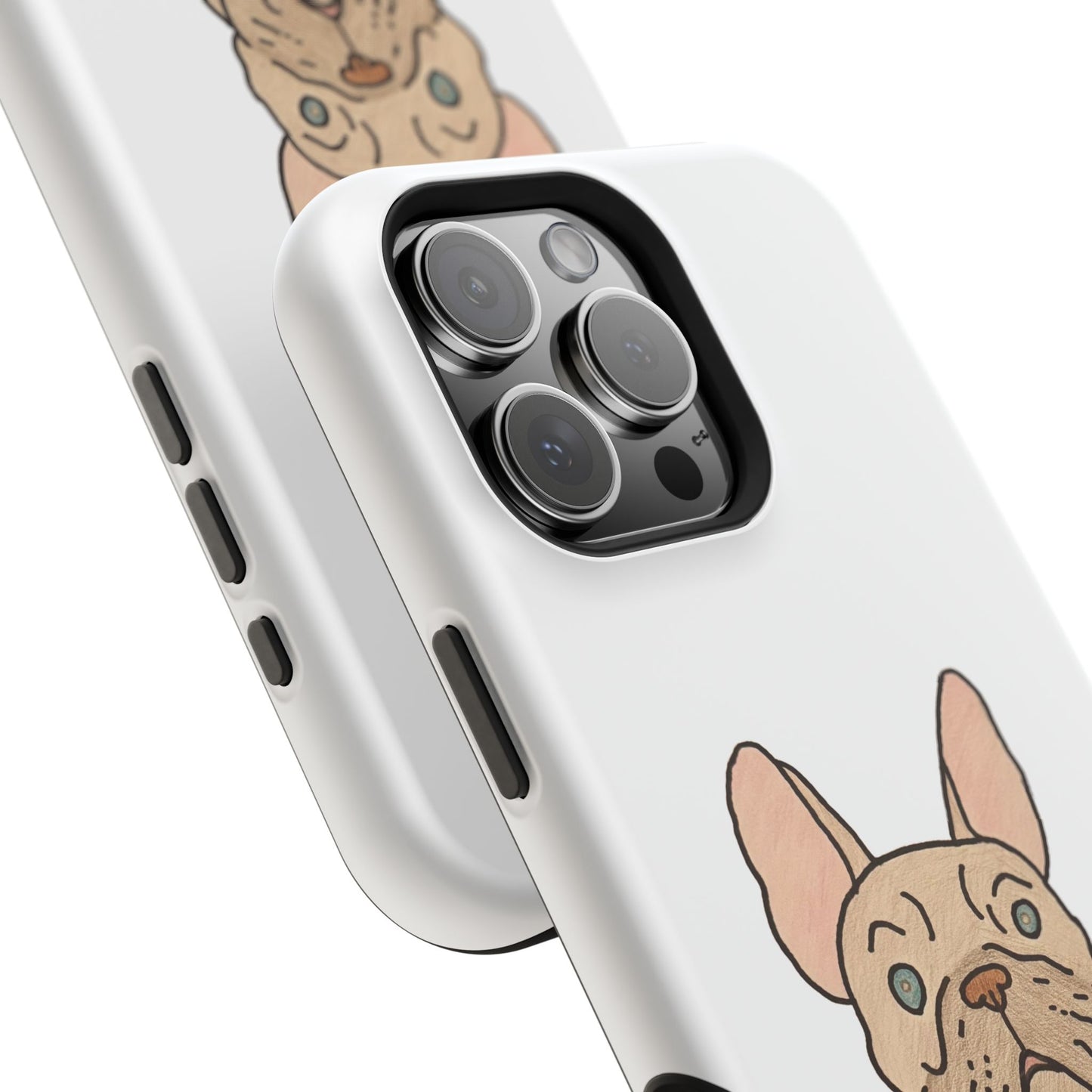 French Bulldog Magnetic Tough Case, Cute Pet Phone Cover, Dog Lover Gift, MagSafe Phone Protector, Unique Phone Accessory