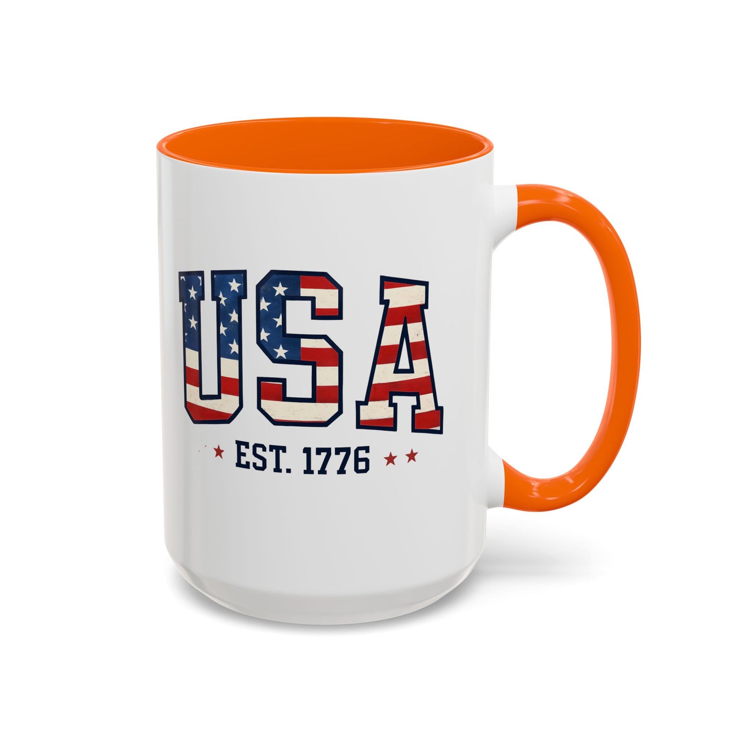USA Patriotic Coffee Mug, Memorial Day Mug, American Flag Mug, Patriotic Mug, Freedom Cup, USA Flag Mug, Fourth of July