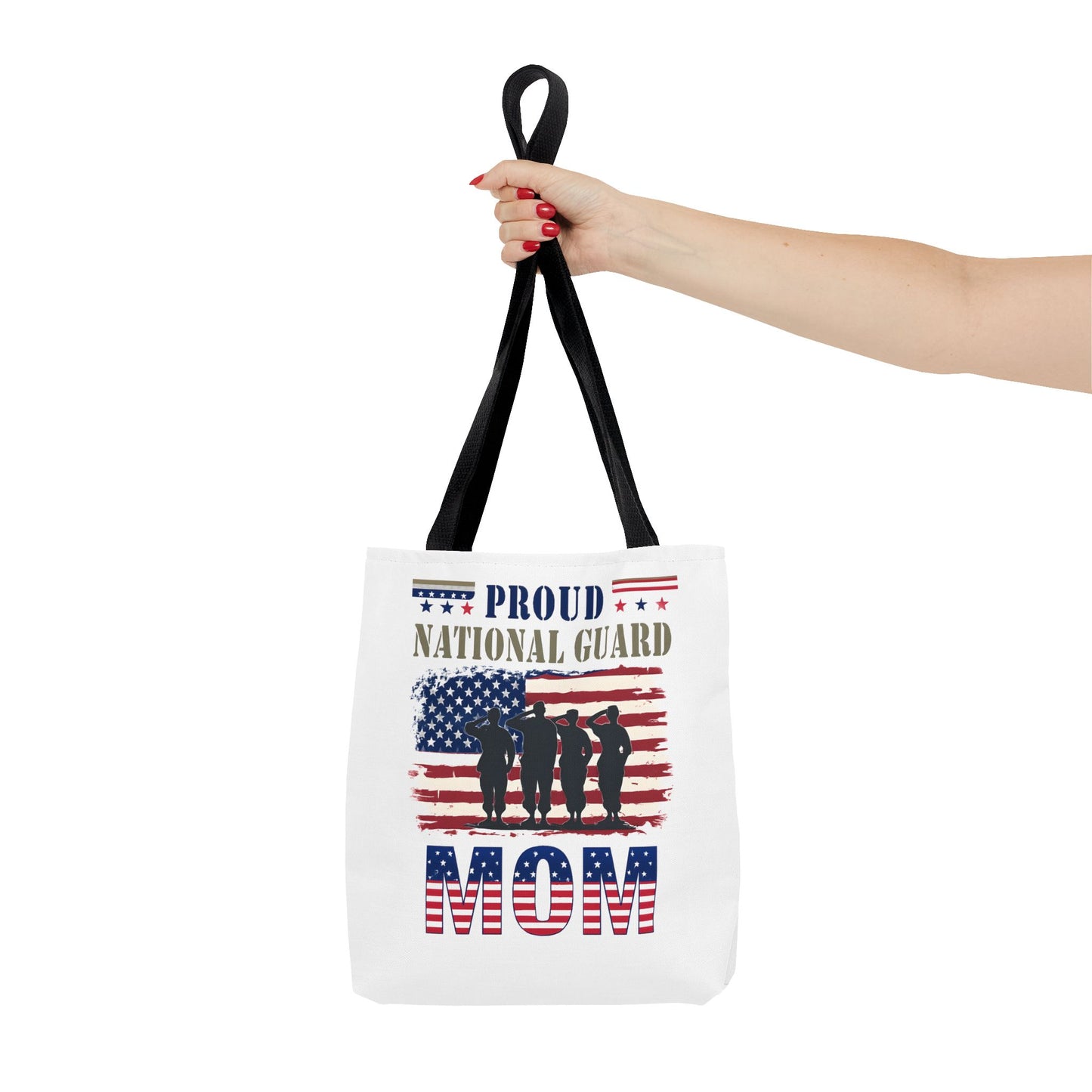 Proud National Guard Mom Tote Bag, Proud Army Mom, Marine Mom, Army Wife, Military Mom, Military Tote Bag, USA