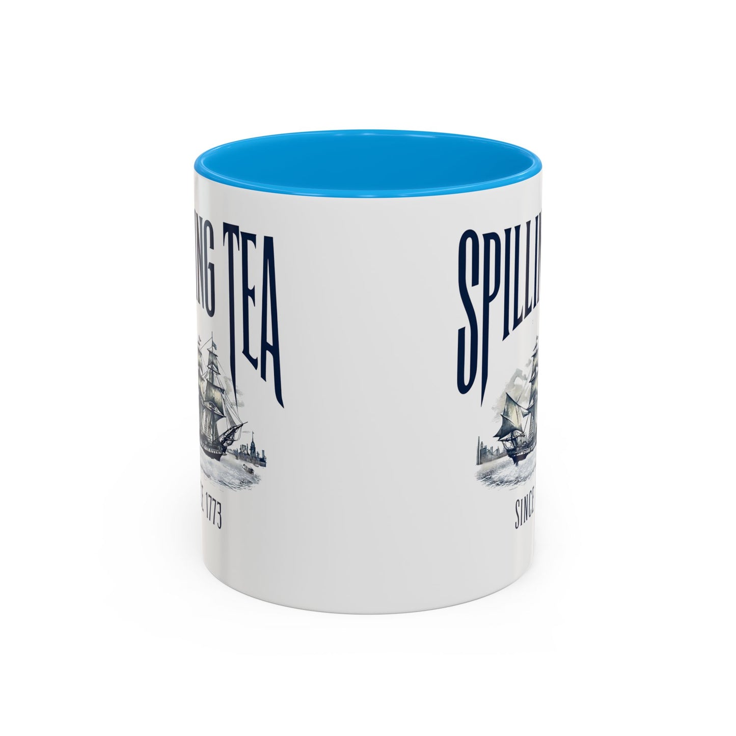 Spilling Tea Since 1773 Coffee Mug, Patriotic Coffee Mug, Funny Patriot Gift, American Freedom, Memorial Day