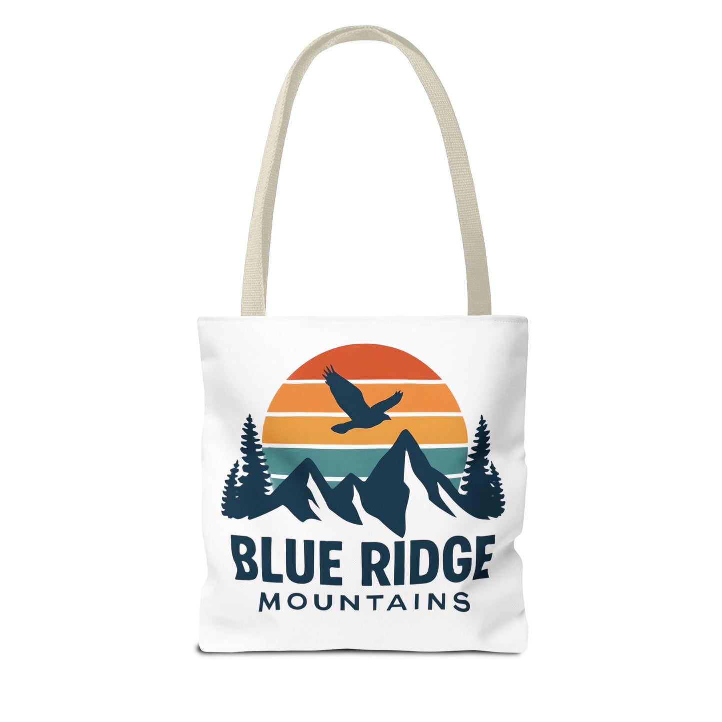 Blue Ridge Mountains Tote, Blue Ridge Parkway Bag, Appalachian Trail Tote, Smokey Mountains Gift, North Carolina Gift