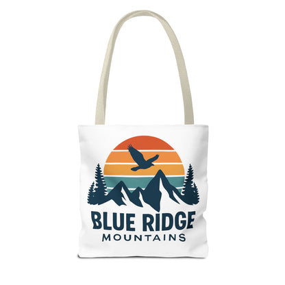Blue Ridge Mountains Tote, Blue Ridge Parkway Bag, Appalachian Trail Tote, Smokey Mountains Gift, North Carolina Gift