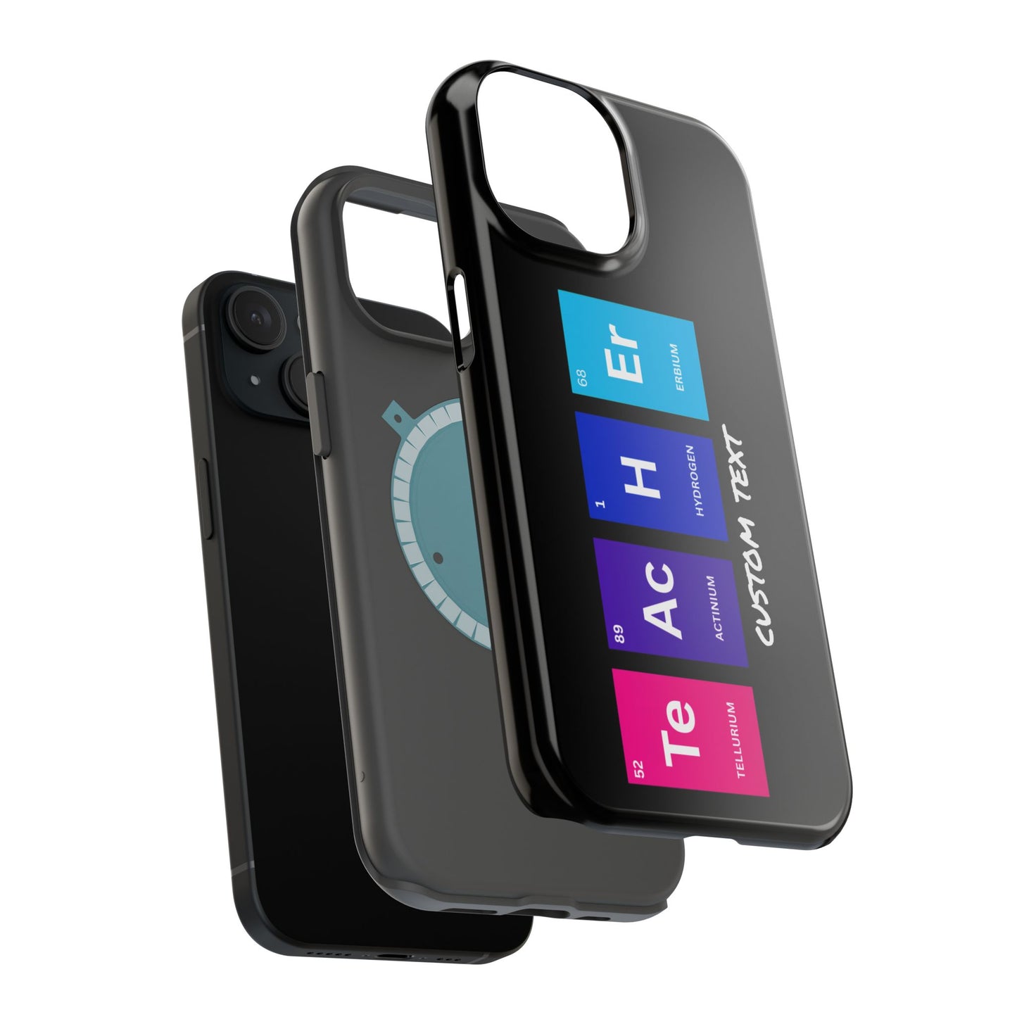 Teacher Element Magnetic Tough Case, Gift for Educator, First Year Teacher, Trendy iPhone Case, Periodic Table