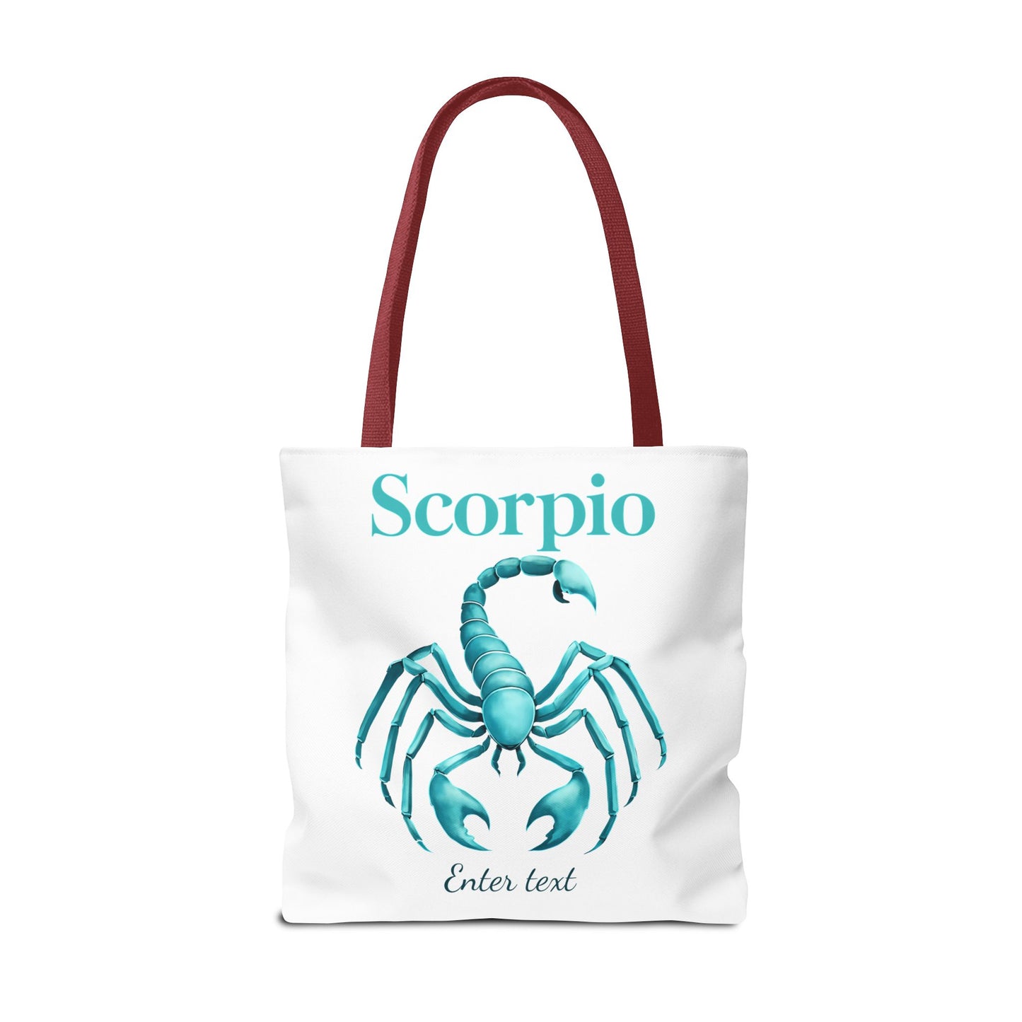 Scorpio Zodiac Personalized Tote Bag, Custom Scorpio Gift, Astrology Tote, Birth Month Gift, Scorpio Sign Present