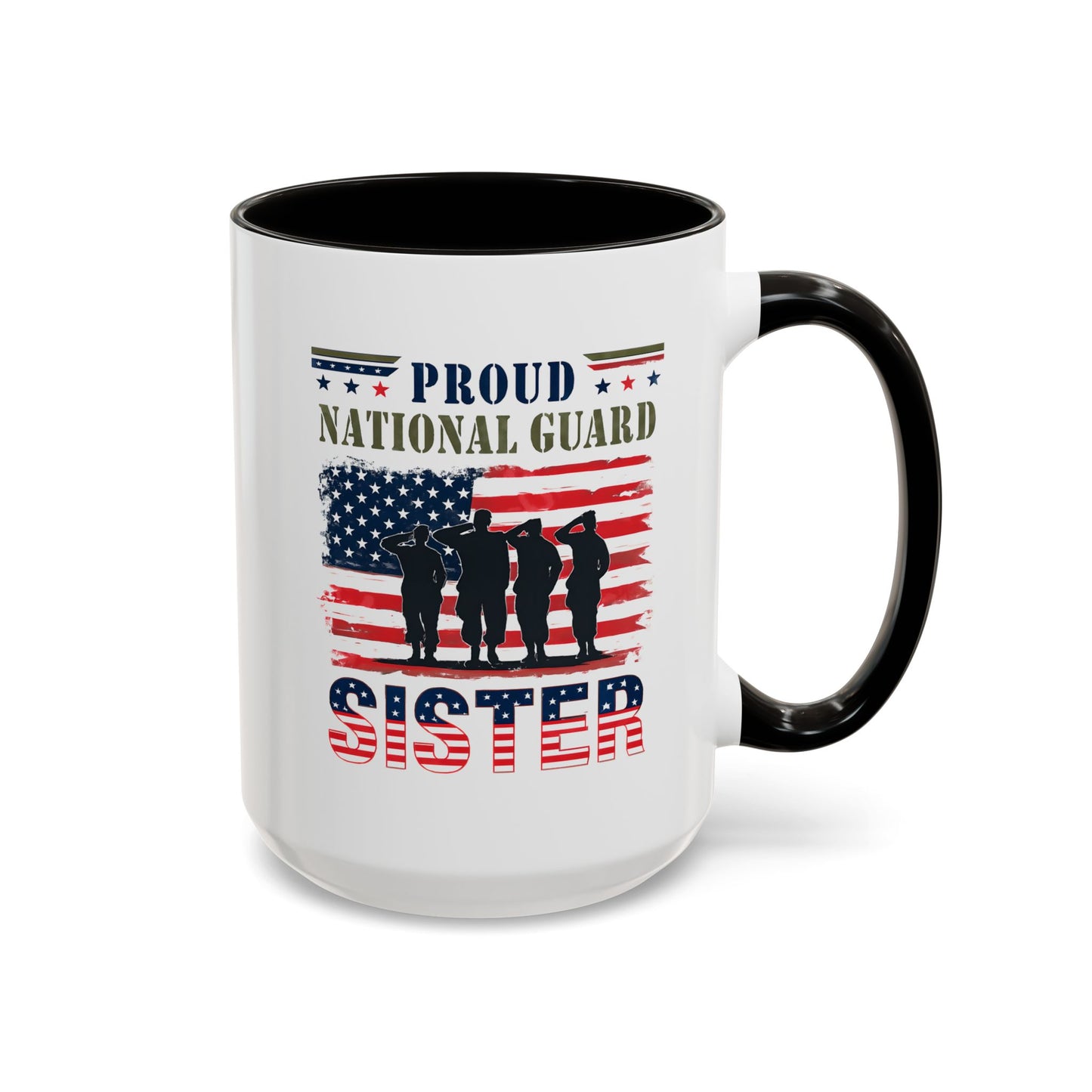 National Guard, Proud Sister Mug, Army National Guard, Armed Forces Gift, Veteran Appreciation, Gift For Heroes