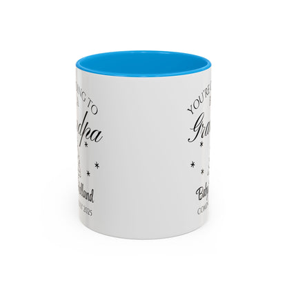 You’re Going to Be a Grandpa Mug, Pregnancy Announcement Coffee Cup, New Grandpa Gift, Baby Reveal Mug for Grandparents, Personalized Baby Announcement