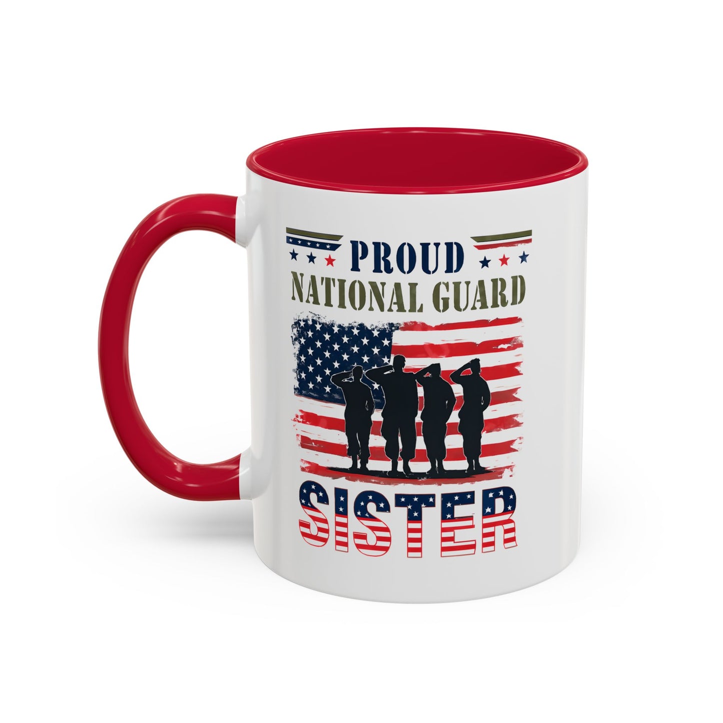 National Guard, Proud Sister Mug, Army National Guard, Armed Forces Gift, Veteran Appreciation, Gift For Heroes