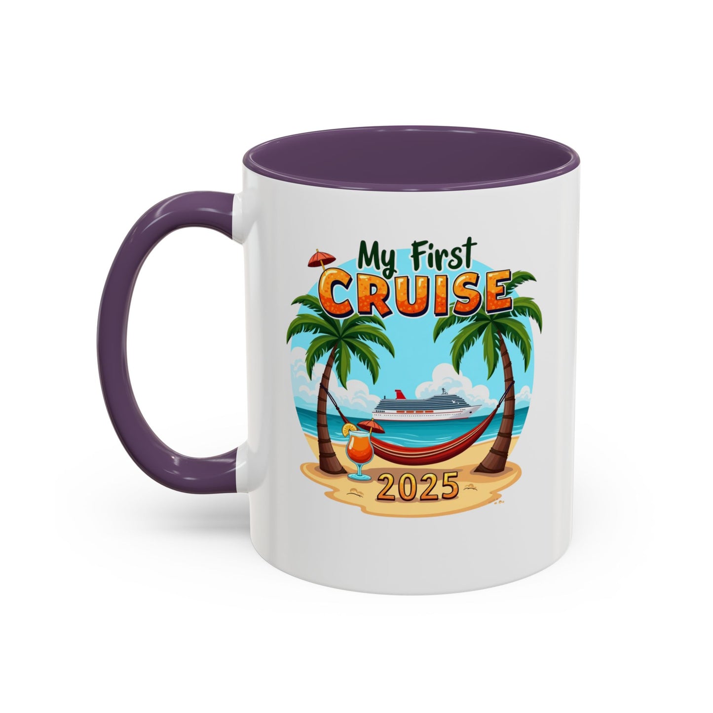 My First Cruise Coffee Mug, Royal Caribbean Mug, Cruise Gift, Cruise Ship Mug, Disney Cruise Line, Travel Mode