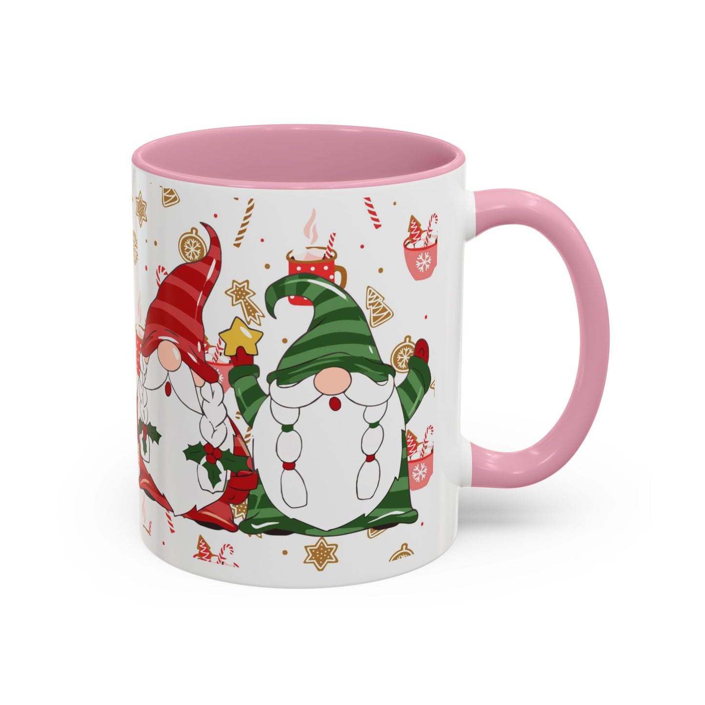 Joyous Gnome Christmas Mug Collection, Cute Holiday Coffee Cup, Festive Gnome Gift, Christmas Morning Hot Cocoa Mug, Holiday Drinkware for Family