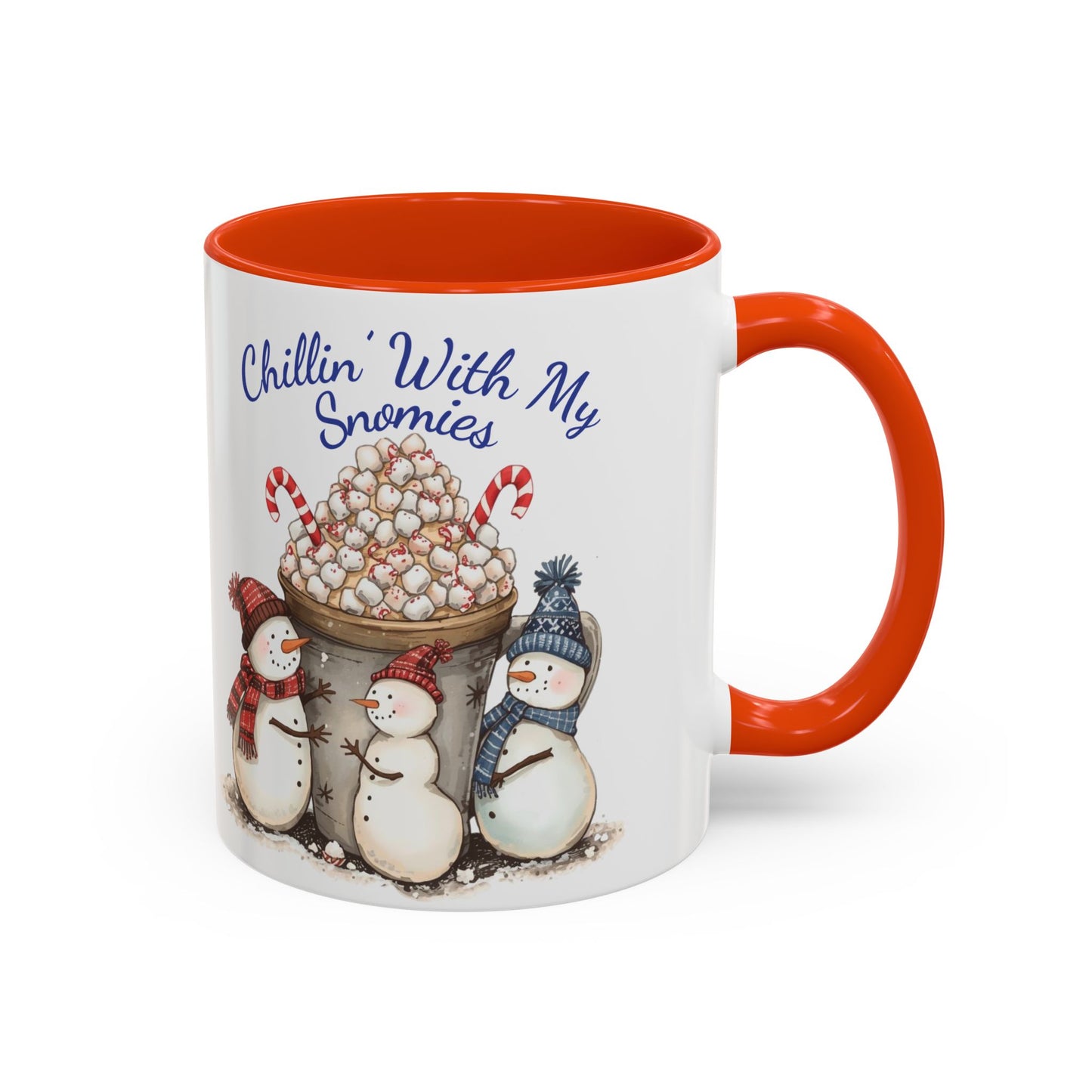 Snowman Holiday Mug - Festive Hot Cocoa Cup, Gift for Winter Lovers, Cozy Drinkware for Christmas, Cute Ceramic Coffee Mug