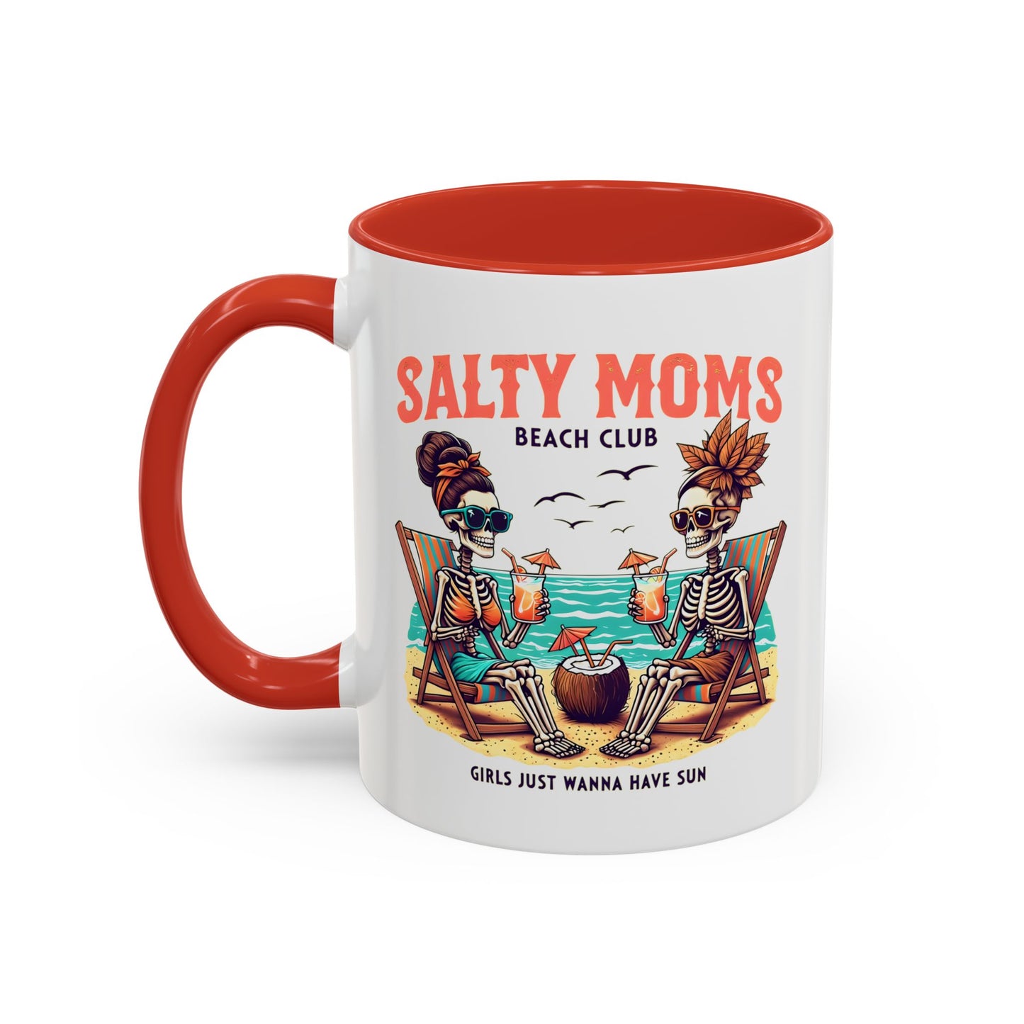 Salty Moms Beach Club Mug, Salty Mug, Summer Mom Mug, Hot Mom Summer, Beach Club Mug, Stay Salty Mug, Beach Days