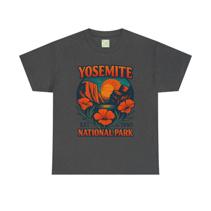 Vintage Yosemite National Park Tee, Nature Lover Shirt, Eco-Friendly Gift, Unisex Hiking Apparel, Yosemite Shirt
