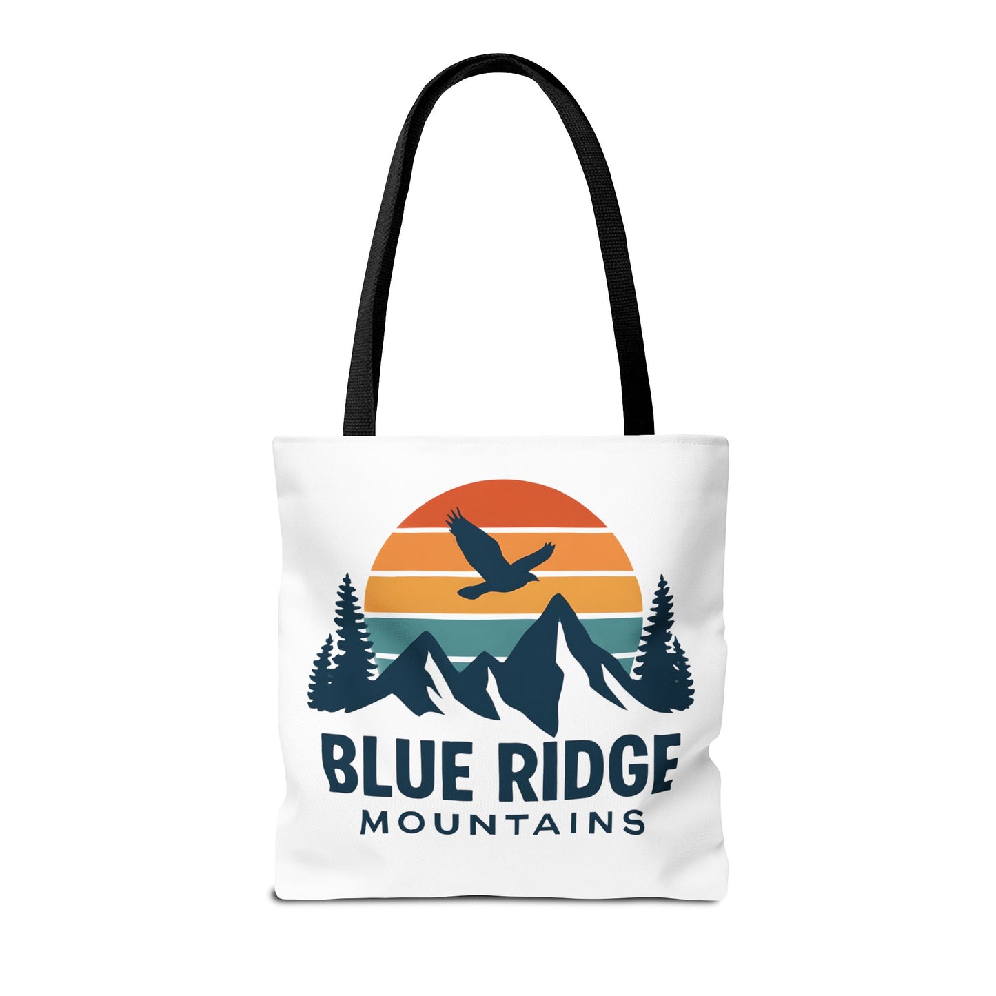 Blue Ridge Mountains Tote, Blue Ridge Parkway Bag, Appalachian Trail Tote, Smokey Mountains Gift, North Carolina Gift