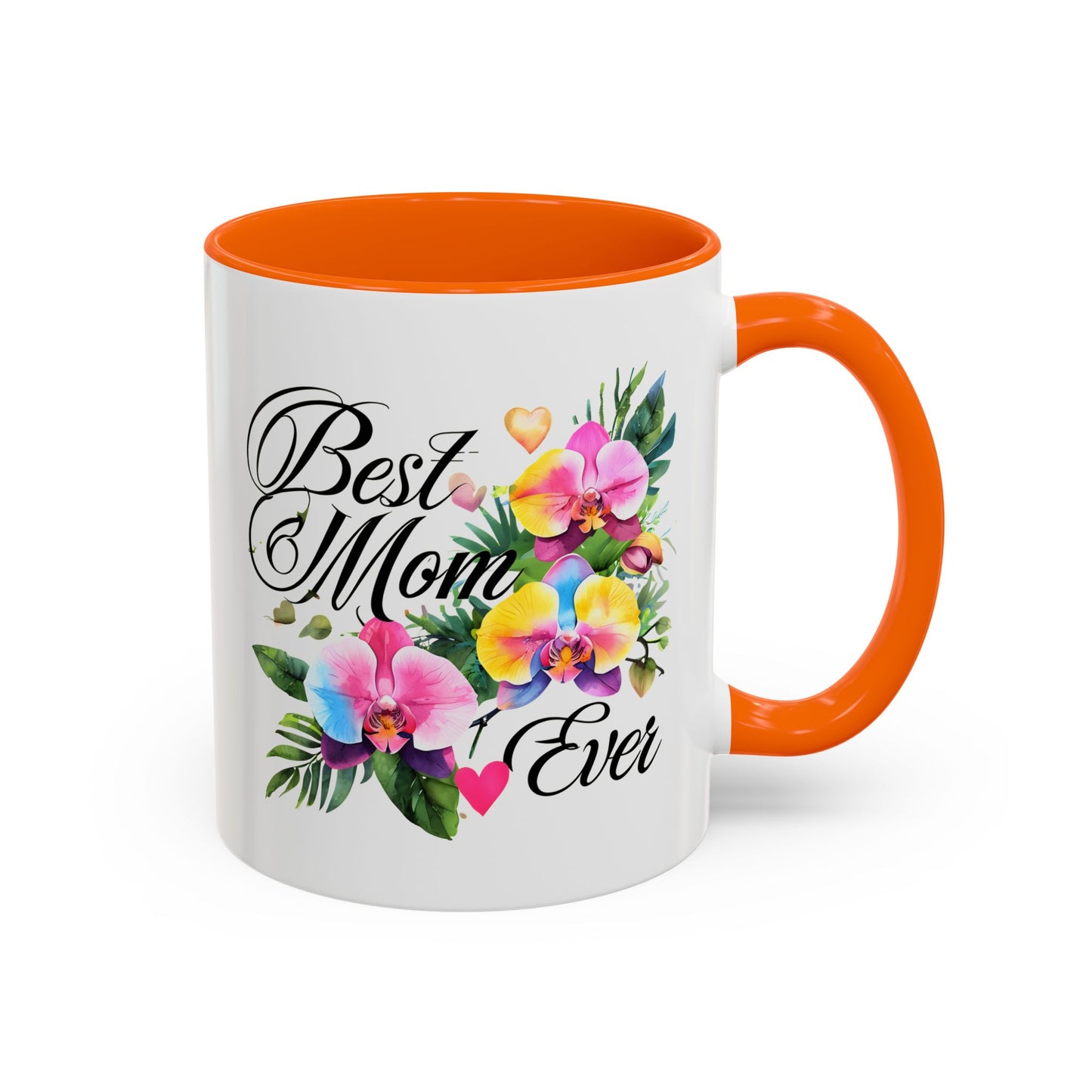 Floral Best Mom Coffee Mug, Vibrant Tea Mug for Mom, Unique Mother's Day Gift, Appreciation Gift for Her