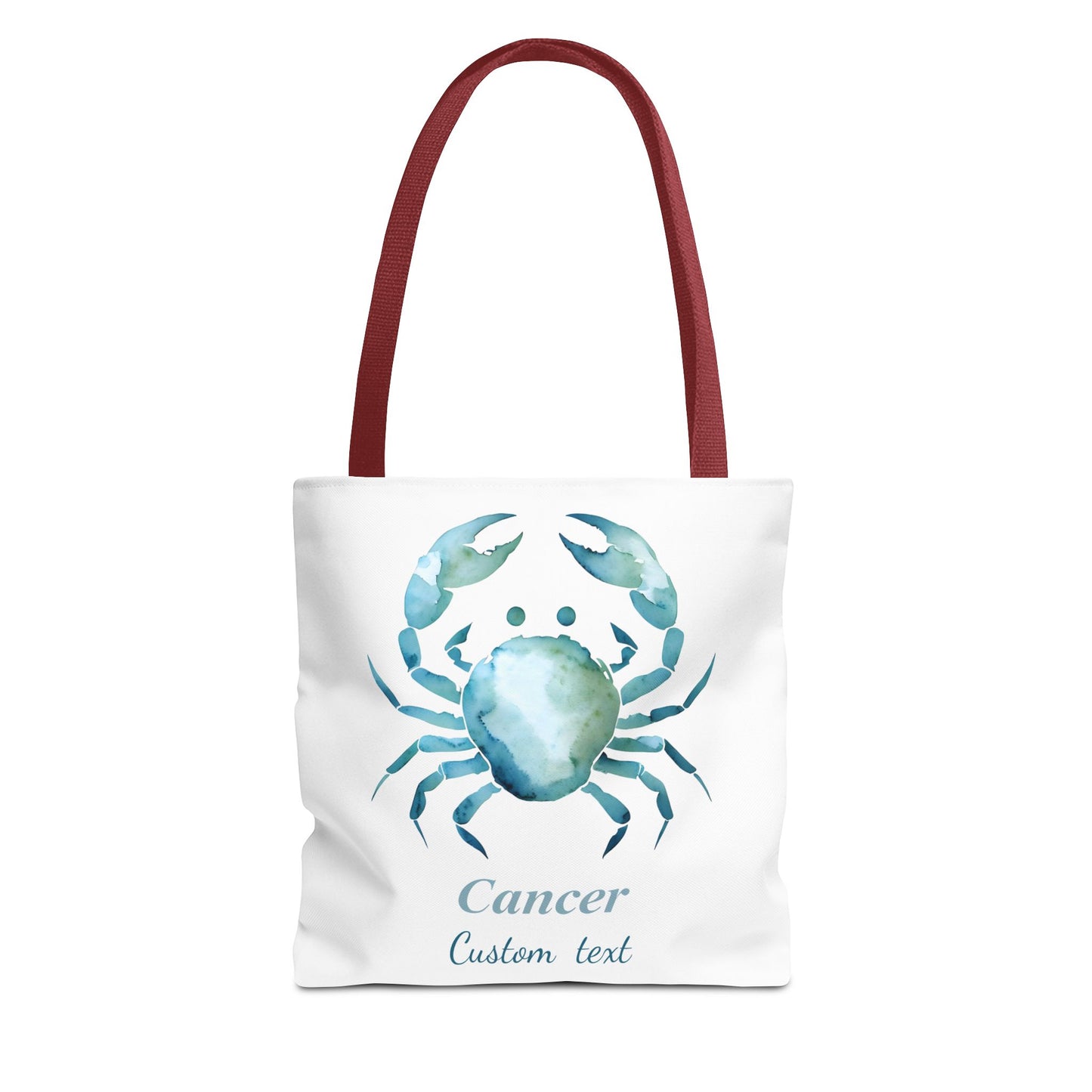 Cancer Zodiac Personalized Tote Bag, Astrology Lover Gift, Artistic Tote Bag, Trendy Tote Bag, Weekender Bag