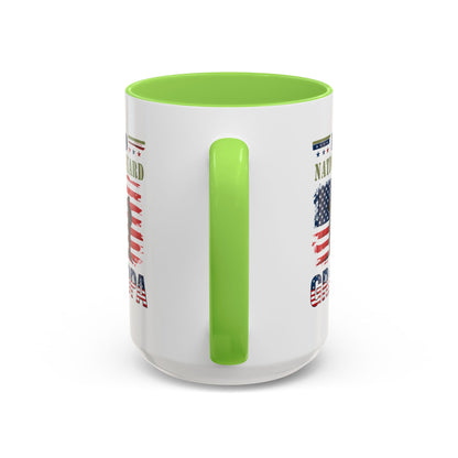 National Guard, Proud Grandpa Coffee Mug, Veteran Appreciation, Gift for Heroes, Military Family Gift
