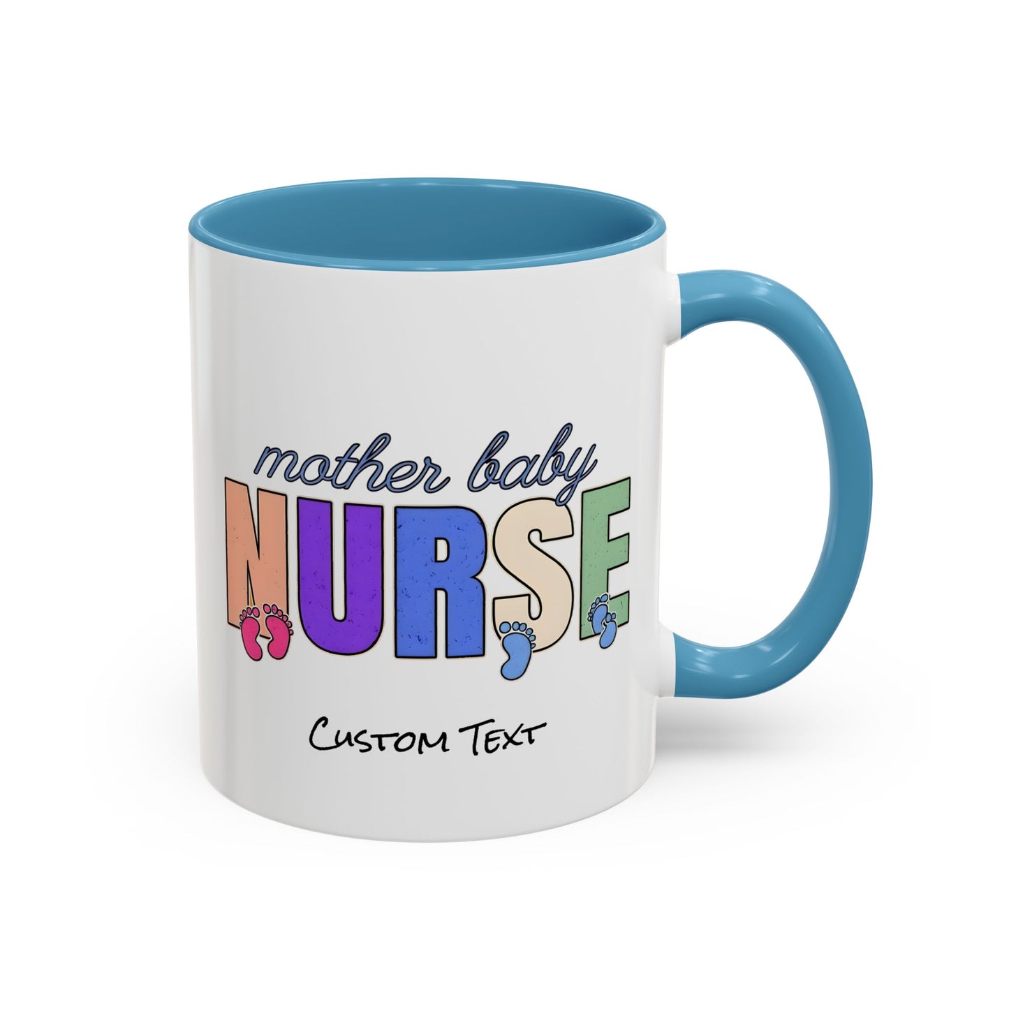 Mother Baby Nurse Coffee Mug, Nurse Practitioner Gift, Labor and Delivery Mug, Delivery Nurse Coffee, Postpartum Gift