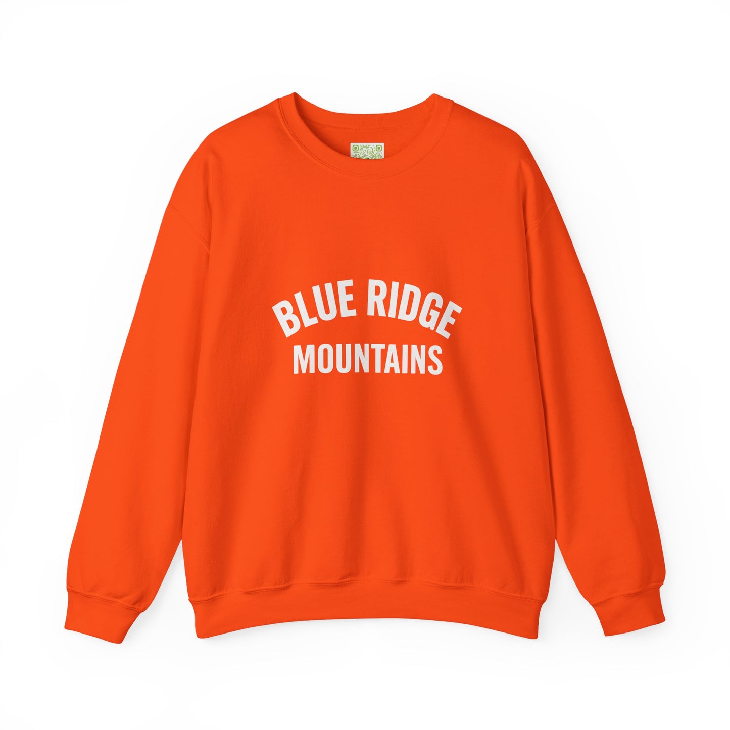 Blue Ridge Mountains Crewneck Sweatshirt, Blue Ridge Parkway, Blueridge Sweatshirt, Asheville Sweatshirt, Blue Ridge Gift