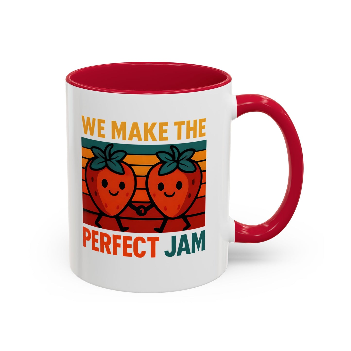 Humorous Strawberry Jam Coffee Mug, Summer Vibes Mug, Strawberry Mug, Food Humor Mug, Hilarious Mug, Gift Idea