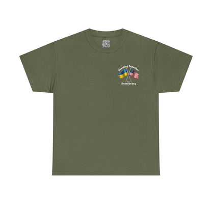 Standing With Ukraine 8647 Sunflower, Resistance Shirt, Unisex Deluxe, Ukrainian Gifts, Resist, Anti Trump, Ukraine Gifts, Unisex Deluxe Tee