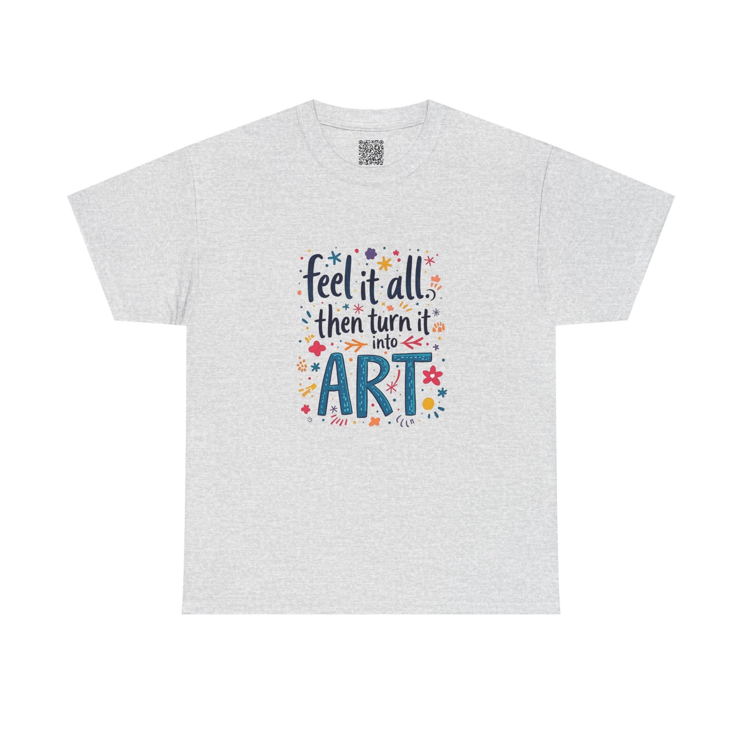 Enneagram 4 Feel, It Turn Into Art TShirt, Enneagram Type 4 Tee, Personality Types, Individualist Shirt, Self Growth, Enneagram4 Tee